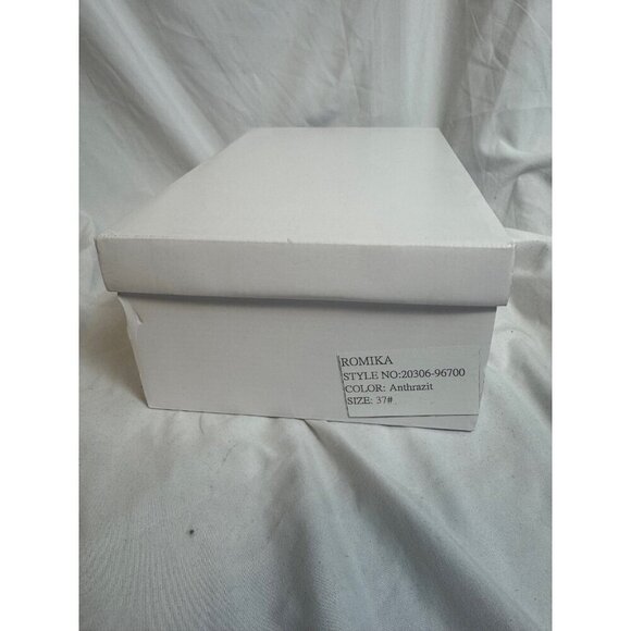 Romika Mokassetta Charcoal Grey Women’s Sandals Size: EU 37 US 6-6.5 Gray - NEW - Picture 5 of 5